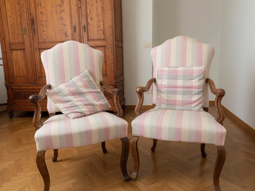 Coppia eleganti poltrone - coppia,