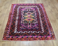 Tappeto tappeto tradizionale vintage lana fatto a mano classico zone orientali 190 x 135 cm 