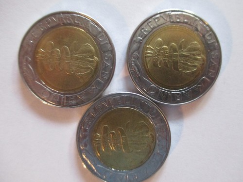 San marino 1995 monete lire - san,