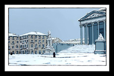 FRANCESCO CASORATI -  LITOGRAFIA   cm. 35 x 55