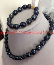 11-12mm Natural Black Tahitian