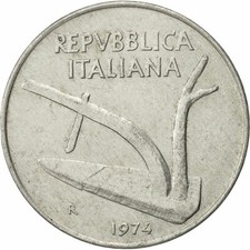 [#522762] Italia, 10 Lire