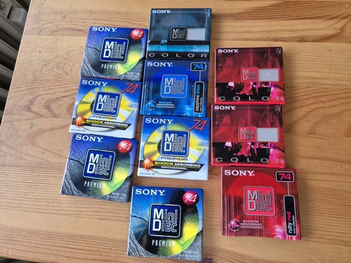 Minidisc sony nuovo - 10, con