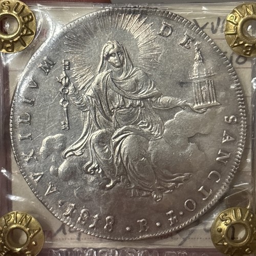 Stato pontificio pio vii 1818 - vii,