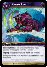 Savage Roar - Icecrown - World of Warcraft TCG