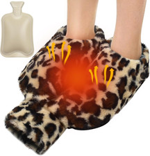 Scalda Piedi Non Elettrico, 2L Borsa Dellacqua Calda per Piedi, 2 in 1 Riscalda 