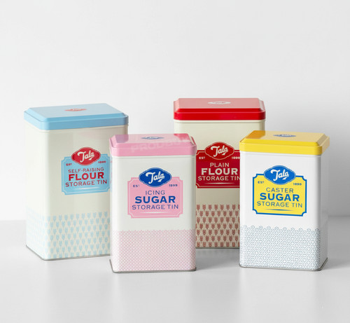 Lattine per conservare farina