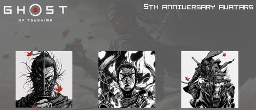 Ghost tsushima playstation - of,