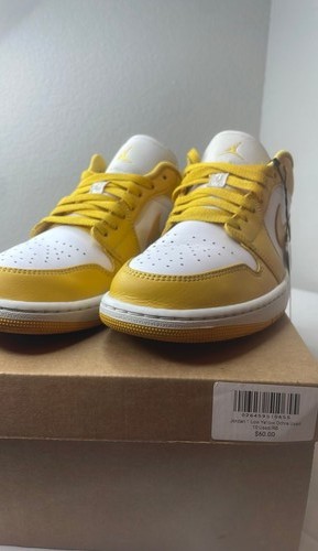 Sneakers basse jordan giallo - basse,