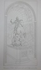 1840ca STATUA VITTORIO AMEDEO