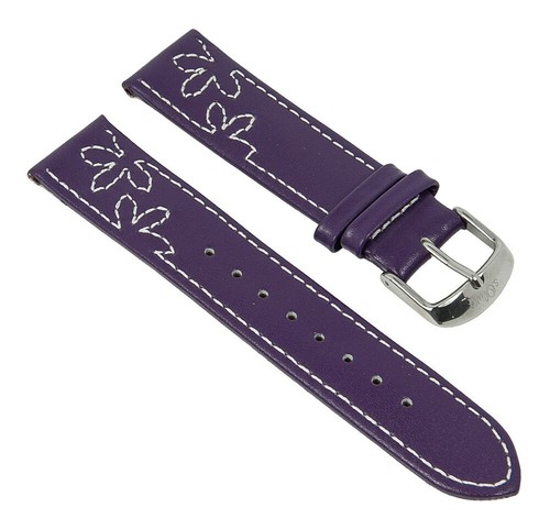 Cinturino pelle viola 20mm - cinturino,