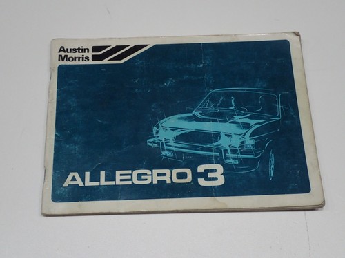 Austin allegro manuale uso e - allegro,