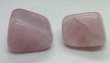 Quarzo rosa burattato