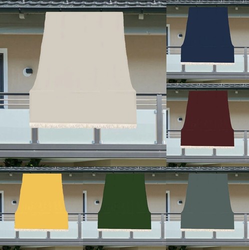 Tenda sole con anelli - da,