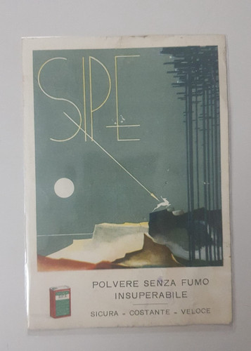 Cartolina sipe polvere senza - cartolina,