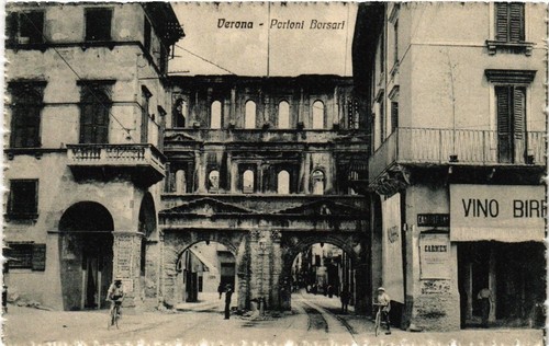Cpa verona portoni - verona,