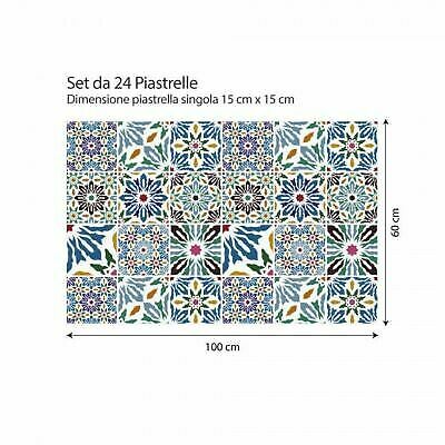 Kit adesivi piastrelle - 24, pz