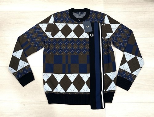 Fred perry argyle maglione - fred,