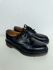 Scarpe Oxford Derby Dr. Martens 1461 Donna 36 Nero Pelle NUOVO senza scatola
