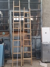 Scale pioli varie misure e forme in legno castagno