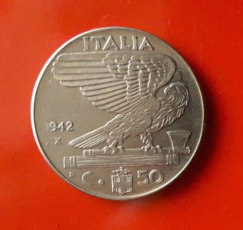 Centesimi 1942 errore 1 - 50,