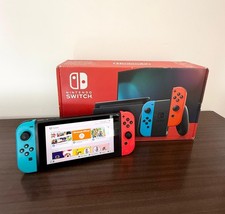 Nintendo Switch Console Rossa/Blu Completa + Caricatore e Scatola 100% Originale