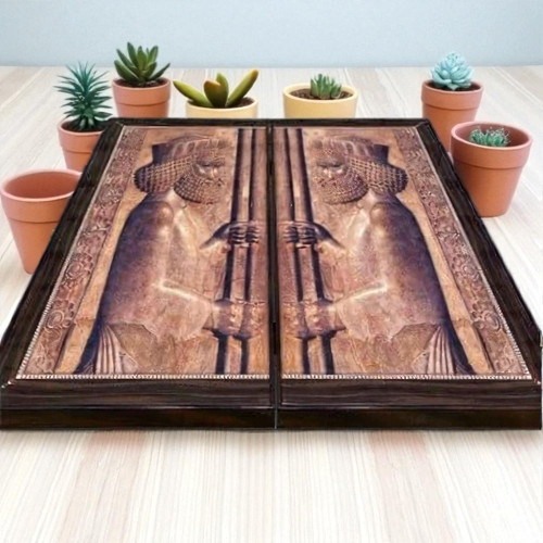 Set backgammon antico lusso - set,