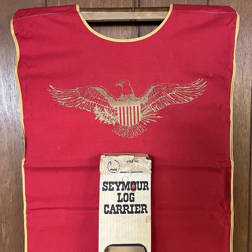 Vintage americana eagle log - vintage,