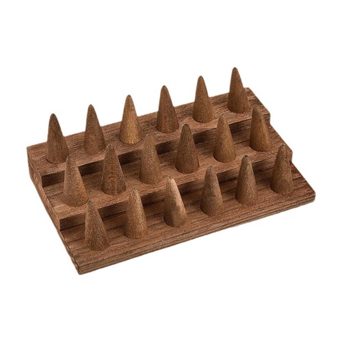 Espositore per anelli legno - in,