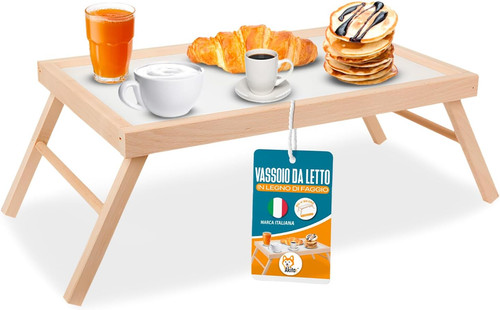 Vassoio per colazione letto - vassoio, a