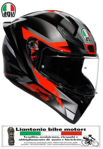 Casco integrale moto agv s - casco,