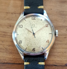 OMEGA ACCIAIO CARICA MANUALE CALIBRO 283 DIAMETRO 37MM. ANNI '50 REF.2506-6.