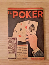 ENNIO JACOBELLI, Il poker