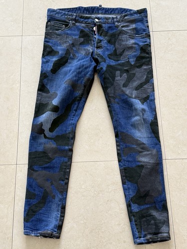 Jeans dsquared skater mimetico - skater,