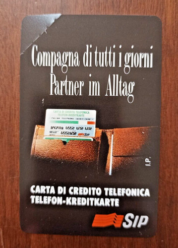 Scheda telefonica lire - scheda,