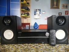 SONY MICRO HIFI COMPONENT SYSTEM CMT-MX35R USB + telecomando