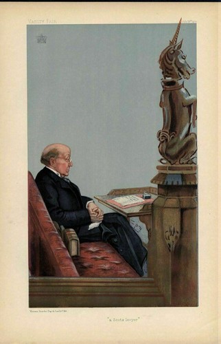 Giudice scozzese bencher - scozzese,