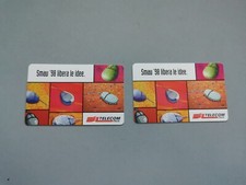 COPPIA SCHEDE TELEFONICHE