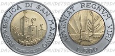 02804] REPUBBLICA DI SAN MARINO - 500 LIRE 1993 - FDC