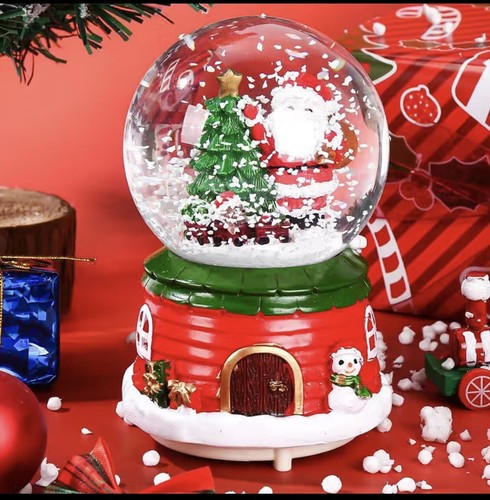 Babbo natale globo - globo, neve