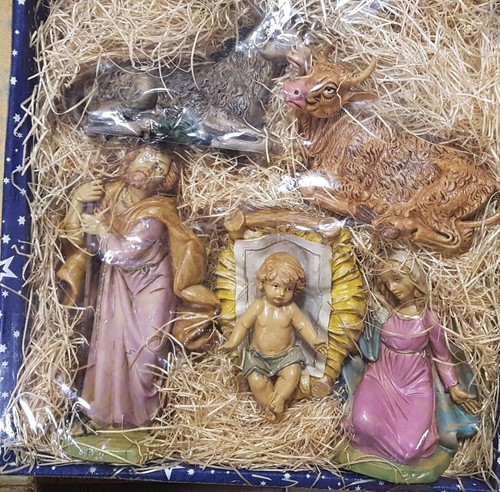 Presepe natività completo - presepe,