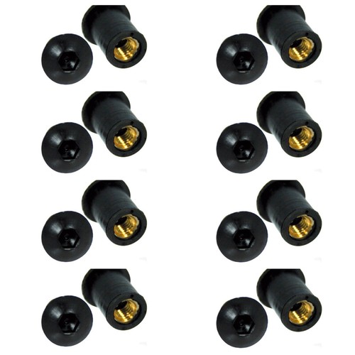 Viti m5x15 ergal nero - ergal, 8
