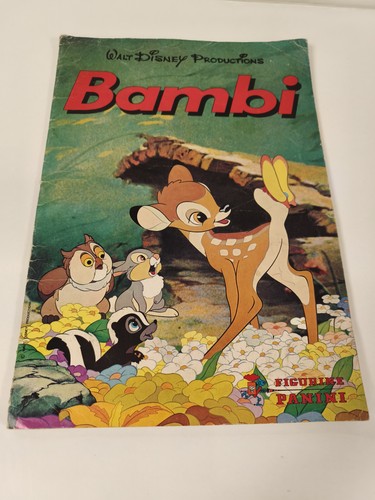 Vintage album panini bambi - vintage,