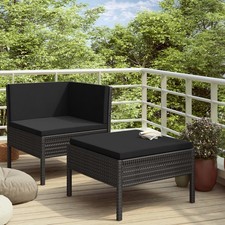 Divani da Giardino Set 2pz con