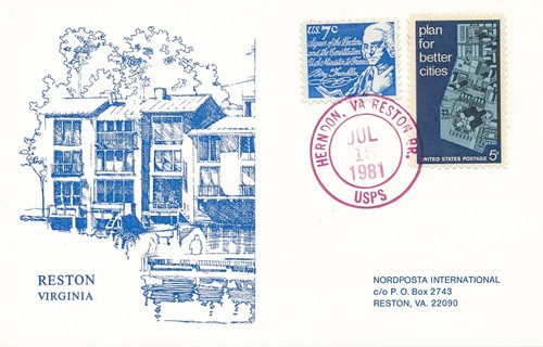 Reston virginia usa 1981 - reston,