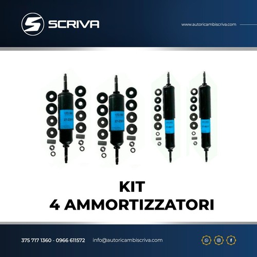Kit ammortizzatori anteriori - kit,