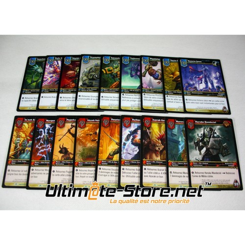 Cartes wow full set héros - set,