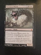 MTG Massacre Wurm Mirrodin