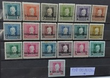 OCCUPAZIONE AUSTRIACA 1918 francobolli serie Completa nuovi * 