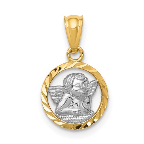 Ciondolo cherubino oro - ciondolo, in